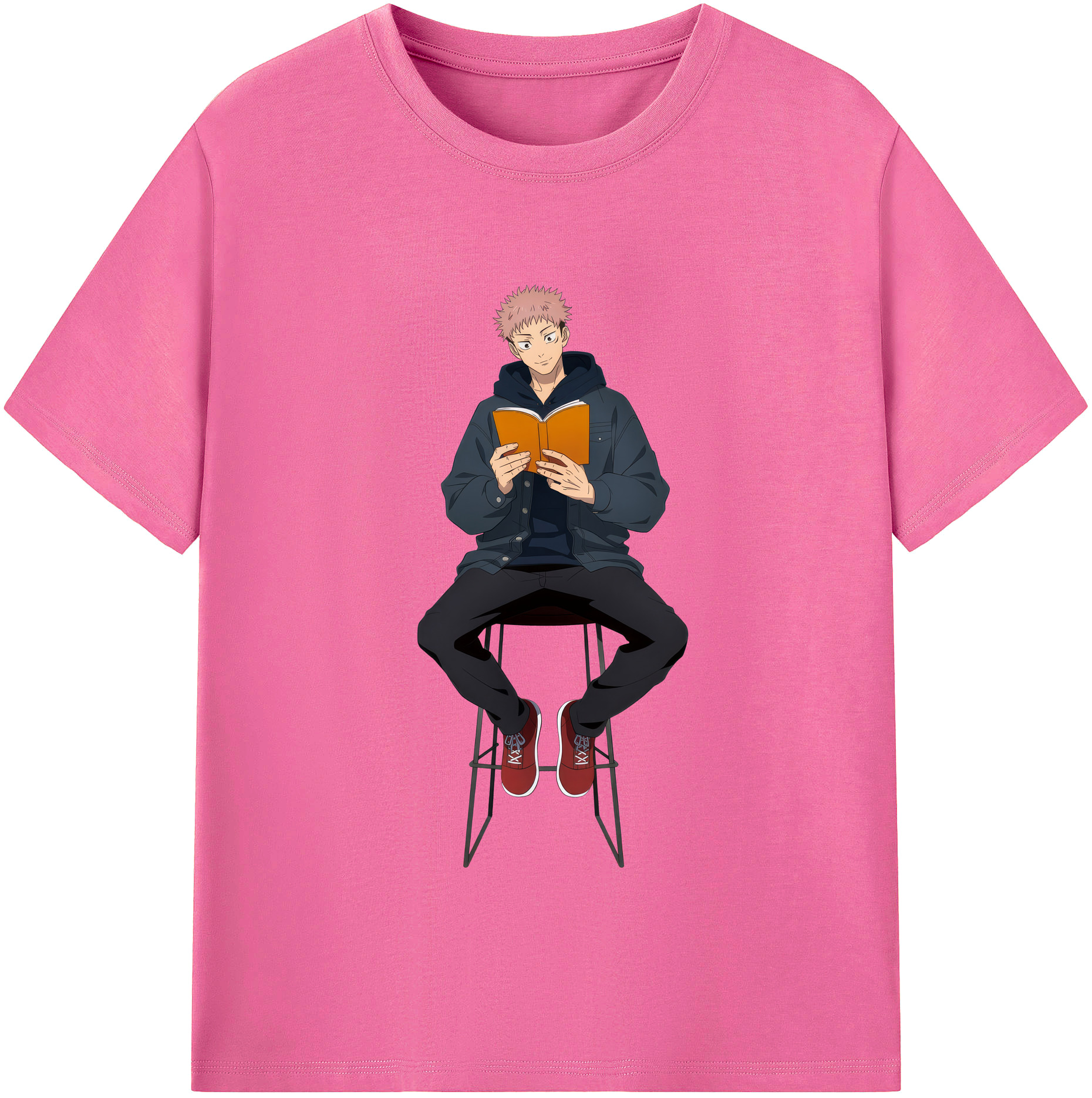 （画像用） 呪術廻戦 Jujutsu Kaisen レディースカジュアルプリントTシャツ（綿100％）